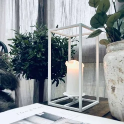 VIAMAJA Cube stage til bloklys - Stor – Hvid Clearance