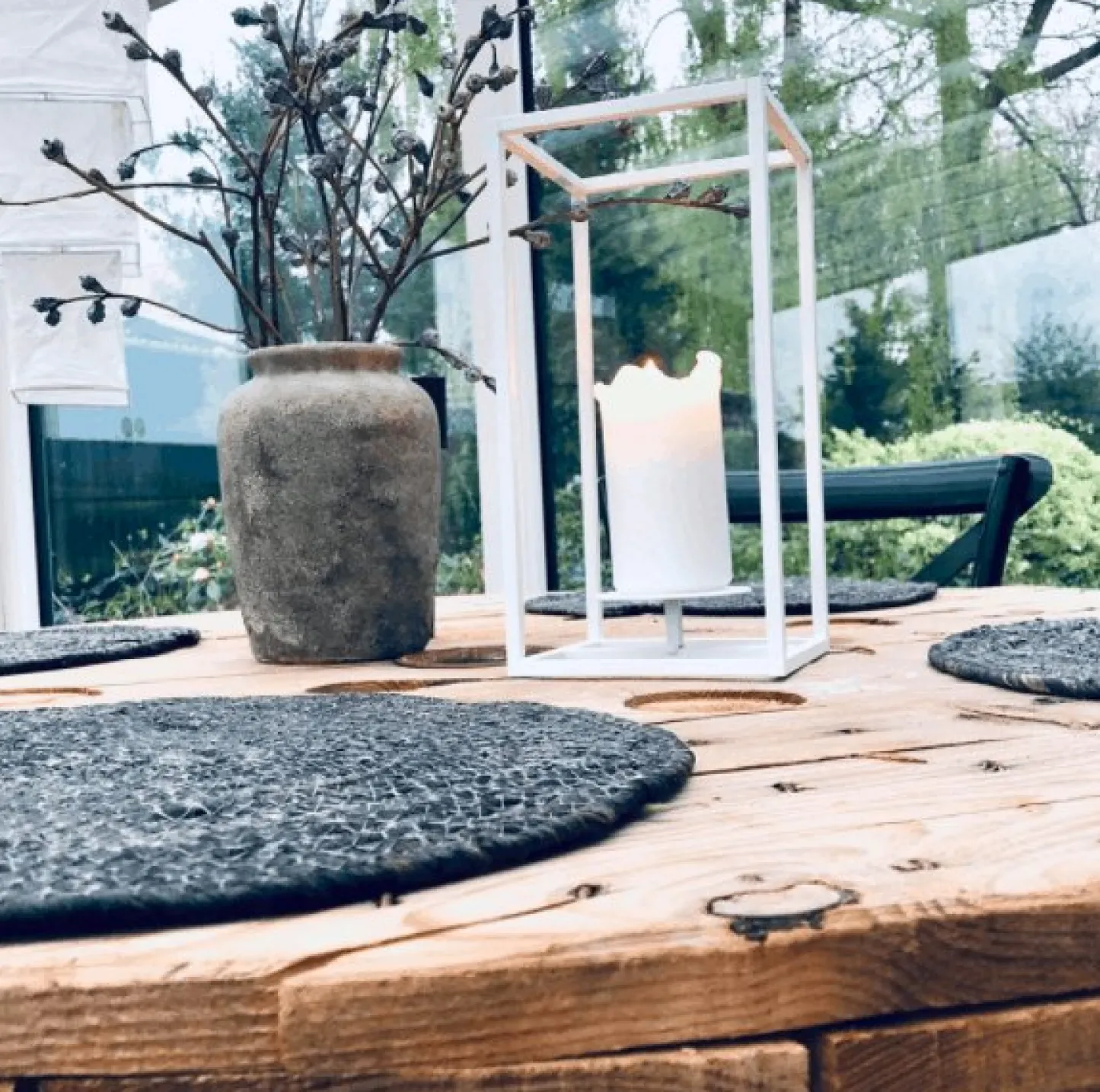 VIAMAJA Cube stage til bloklys - Stor – Hvid Clearance