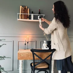 VIAMAJA hylder - White deluxe - Sæt af 2 hylder Sale