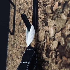 VIAMAJA Line hook - Sort 15 cm Clearance