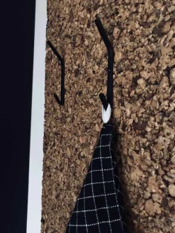 VIAMAJA Line hook - Sort 15 cm Clearance