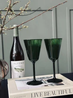 VIAMAJA Vinglas Claire 200ml. Grøn - 2 stk. Hot