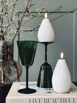 VIAMAJA Vinglas Claire 200ml. Grøn - 2 stk. Hot