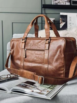 VIAMAJA Weekendtaske Brooklyn - Cognac Sale