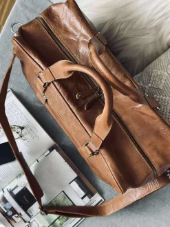 VIAMAJA Weekendtaske Brooklyn - Cognac Sale