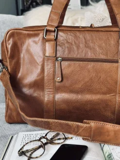 VIAMAJA Weekendtaske Brooklyn - Cognac Sale