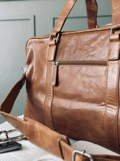 VIAMAJA Weekendtaske Brooklyn - Cognac Sale