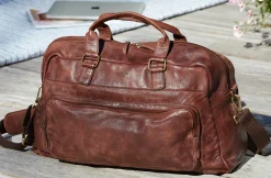 VIAMAJA Weekendtaske Raw boheme - Brown Sale
