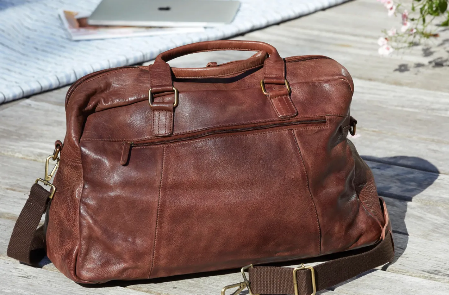 VIAMAJA Weekendtaske Raw boheme - Brown Sale