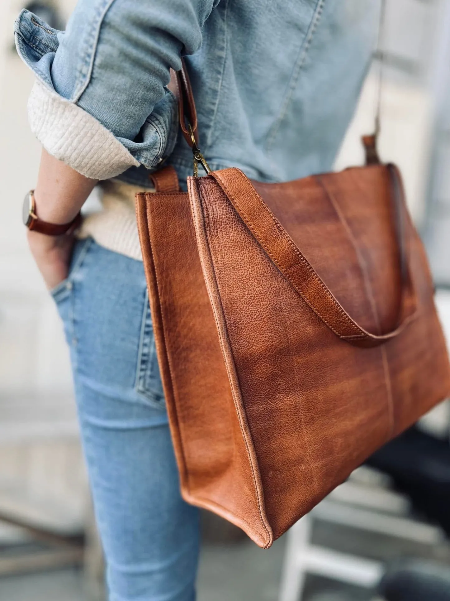 VIAMAJA Work / Shopper - Lisa Walnut Discount